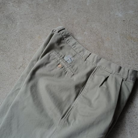 [W33 L30] POLO CHINO PANTS 2tuck_80-90s vintage_no.19