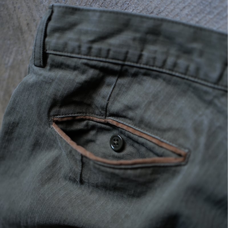 5月末お届け予定分 [anytee classics] Military Wide Trou