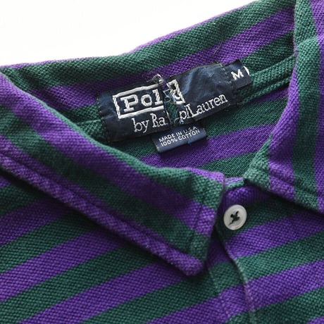 ［M］BIG POLO_MADE IN USA_80-90s vintage_no.30