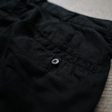 ［W36］Super Black_Linen SHORTS by Polo Ralph Lauren_E1