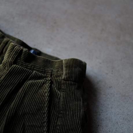 [W33 L30] VINTAGE POLO CORDUROY 2tuck PANTS_no.3
