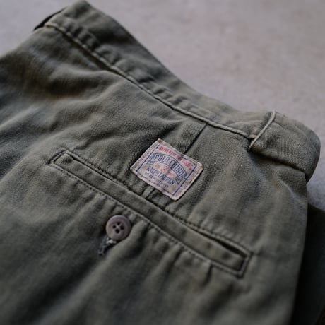 ［W36 L30］VINTAGE POLO CHINO 2tuck PANTS_Military Olive
