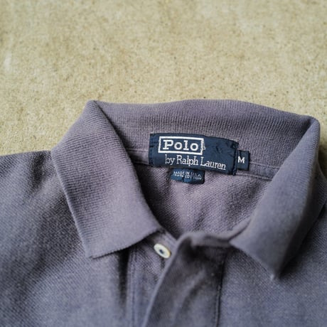 ［M］POLO SHIRT_MADE IN USA_80-90s vintage_no.11