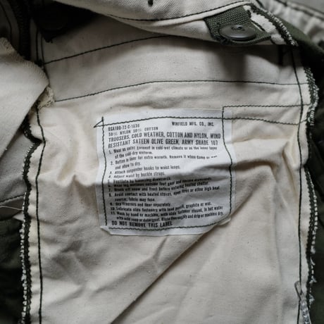 ［M-Regular］USARMY M-65 Trousers_deadstock_no.39