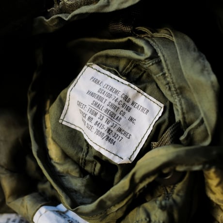 ［S］m65 parka_Mini tag model_fullset_deadstock_no.77