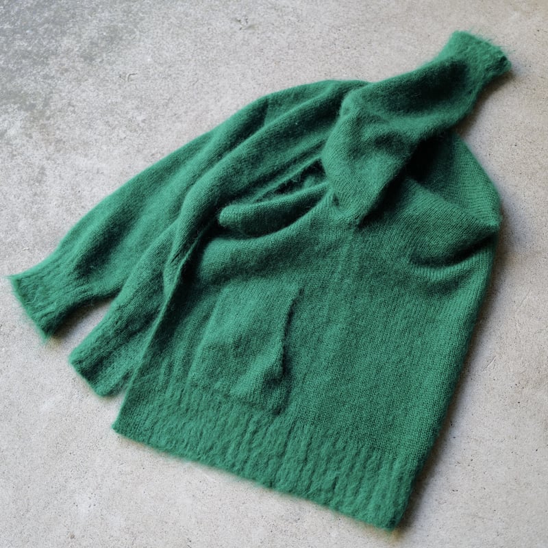 anytee Kid Mohair Cardigan サイズM Kid Mohair Cardigan 