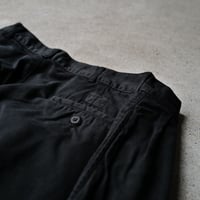 [W34 L33] Super Black_VINTAGE POLO CHINO 2tuck Pants_no.6