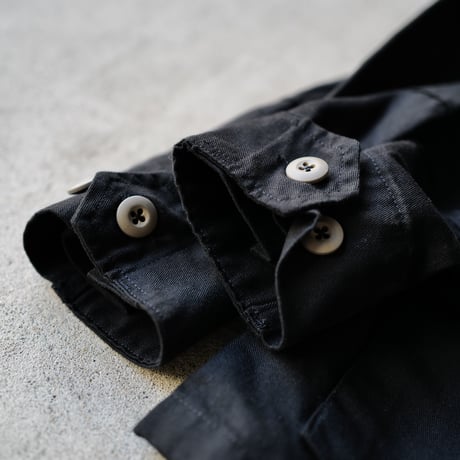 [L-Regular] Super Black_B.D.U. Conbat Coat_no.1