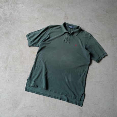 ［L］POLO SHIRT_MADE IN USA_80-90s vintage_ no.14