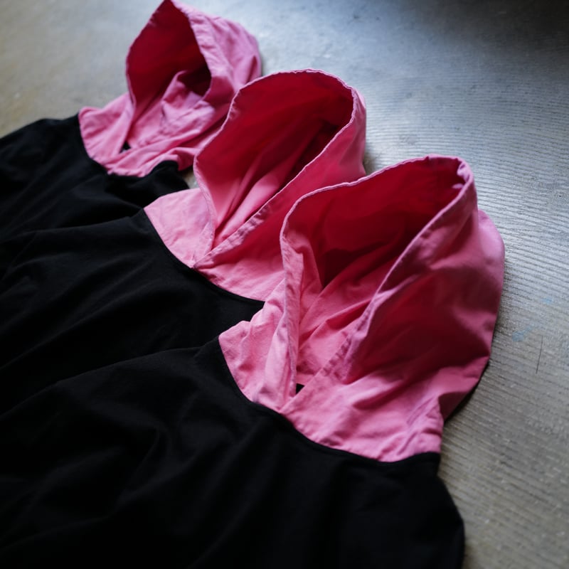 新品 anytee Black Pink Two Tone Hoodie 2XL anytee classics] 