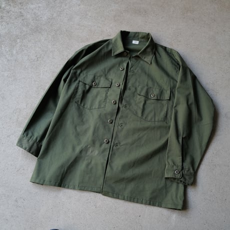 ［17 (1/2) XXL fit］USARMY Olive Green Shirts_no.7