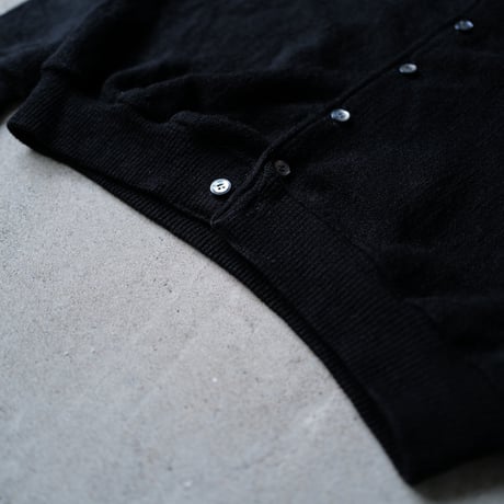 ［XL］Vintage Alpaca Cardigan_Black_deadstock