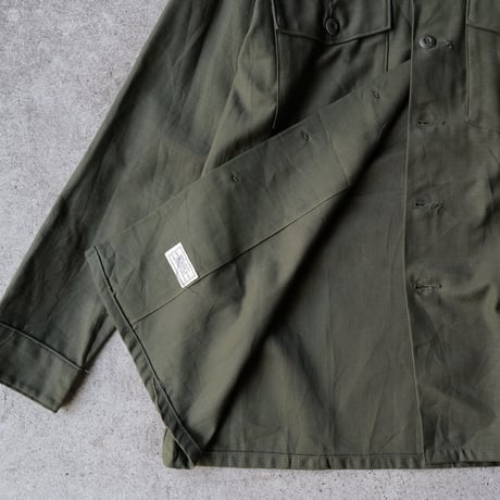 ［XL (16 1/2)］USARMY Olive Green Shirts_deadstock_no.14