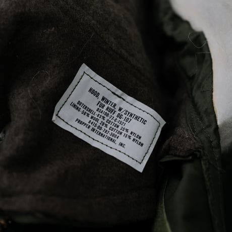 ［M］m65 parka_Mini tag model_fullset_deadstock_no.2
