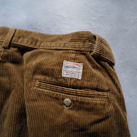 [W34 L28] POLO COUNTRY 2tuck CORDUROY PANTS_80-90s vintage