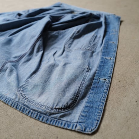 ［XL］POLO COUNTRY Denim Coverall _80s vintage