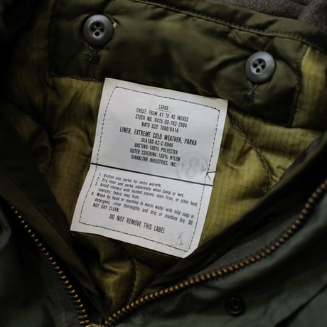 ［L］m65 parka_fullset_deadstock_no.84
