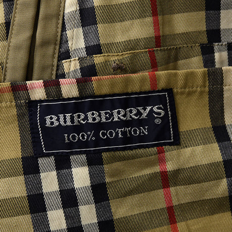 [XL] Burberrys Vintage_Single sleeve_cotton 100%_made in England