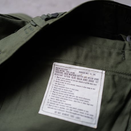 ［L-Regular］USARMY M-65 Trousers_deadstock_no.21