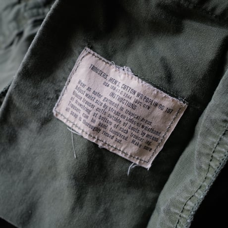 ［S-Short］USARMY Jungle Fatigue Pants_3rd_no.1