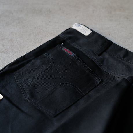 ［W38 L30］Vintage Black Pants_Dickies 4pocket_deadstock_no.3