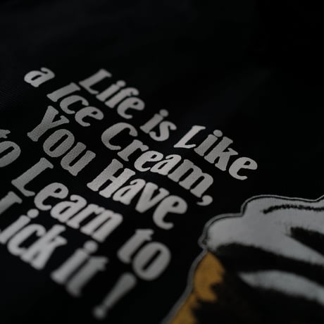 [anytee classics] Ice Cream Tote Bag_Black body