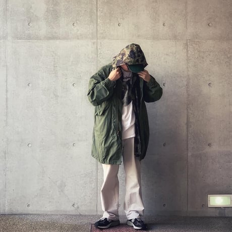［XL］Eddie Bauer Camouflage Coat_70-90s vintage_made in England