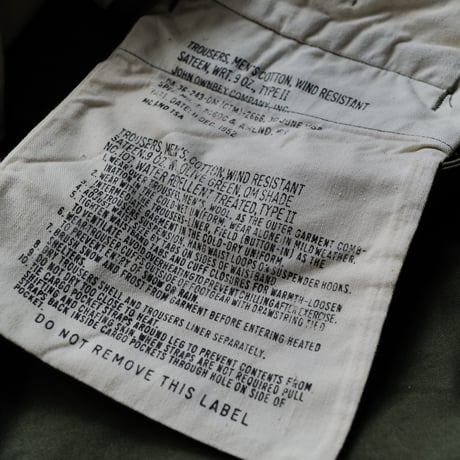 ［M-Regular］USARMY M-51 Trousers_deadstock_no.44