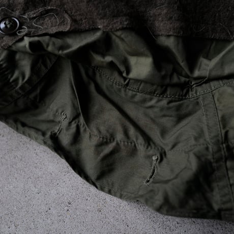 ［Free size］m51_coyote fur hood_no.1