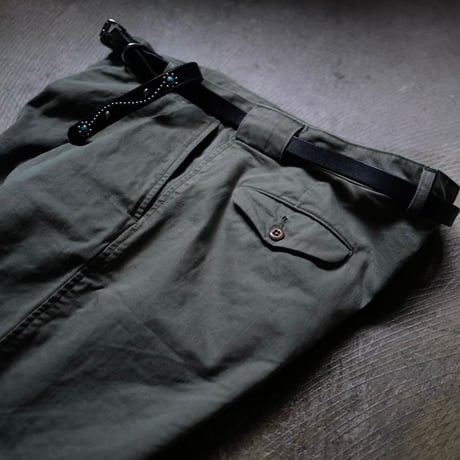 [anytee classics] Officer Shorts_Faded Safari Olive
