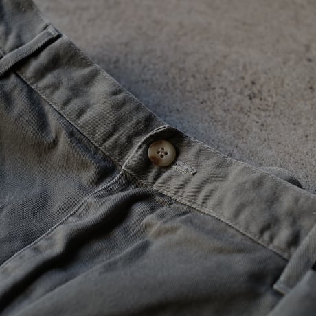 [W38 L32] VINTAGE POLO CHINO 2tuck Pants_Military Color_no.6