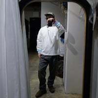 [anytee classics] Diamond Blue Dyed Long Tee