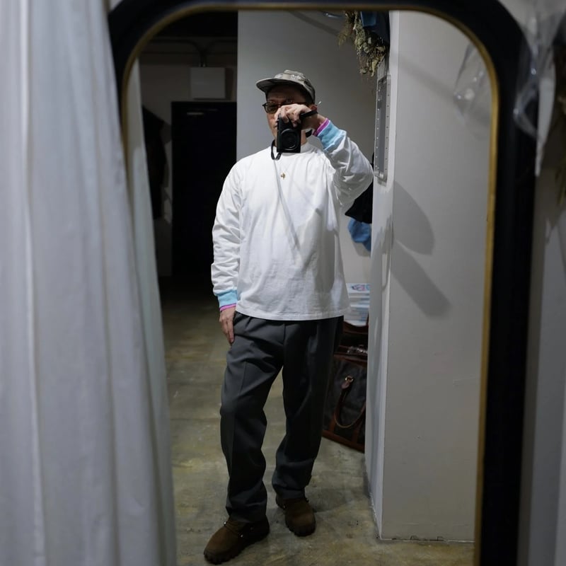 新品 anytee Diamond Blue Dyed Long Tee 2XL anytee classics] Diamond Blue Dyed Long Tee |