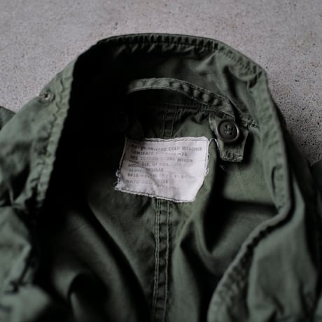 ［M］m65 parka_Black zipper