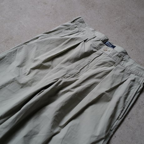 [W34 L30] POLO CHINO 2tuck_MADE IN USA_80-90s vintage_no.1