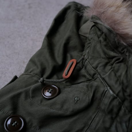 ［Free size］m51_first model_coyote fur hood_no.3