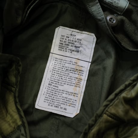 ［M］m65 parka_fullset_deadstock_no.82