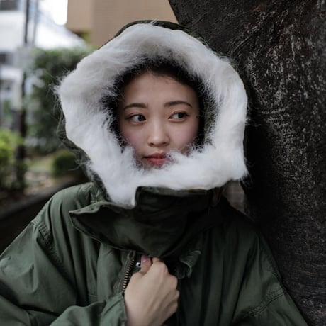 ［Free size］m65 parka_hood_deadstock_multi color