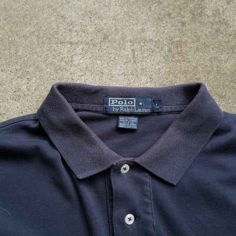 ［L］POLO SHIRT_MADE IN USA_80-90s vintage_no.9