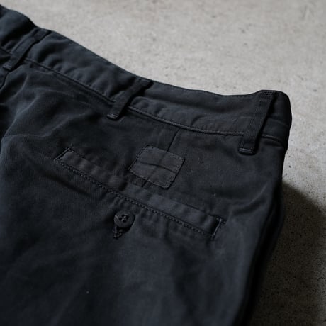 [W36 L35] Super Black_VINTAGE POLO CHINO 2tuck Pants_no.7