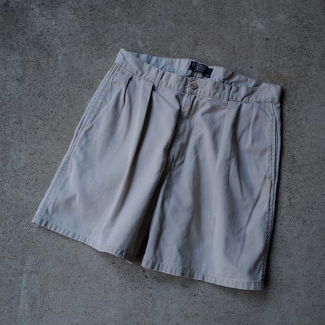 [W32] POLO CHINO SHORTS 2tuck_90s vintag
