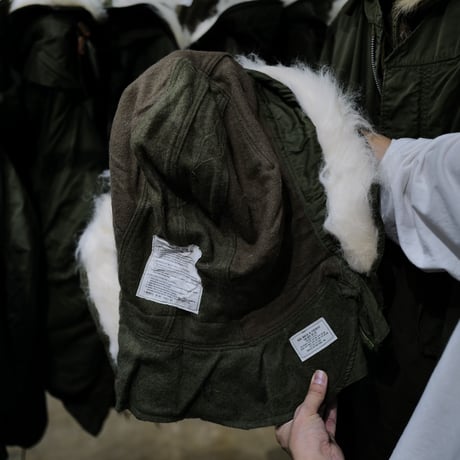 ［Free size］m65 parka_hood_deadstock_multi color