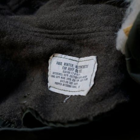 ［XL］m65 parka_Stencil shell & Rare liner_fullset_no.80