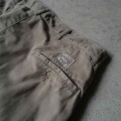 [W34 L30] POLO CHINO 2tuck PANTS_90s vintage_no.6