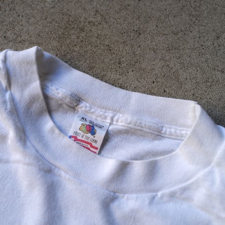 ［XL］Yale University_college tee_90s vintage