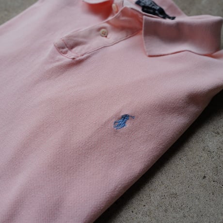 ［L］POLO SHIRT_MADE IN USA_80-90s vintage_no.6