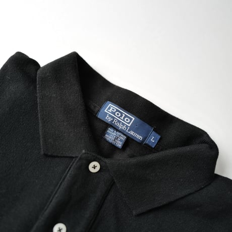 ［L］POLO SHIRT_MADE IN USA_80-90s vintage