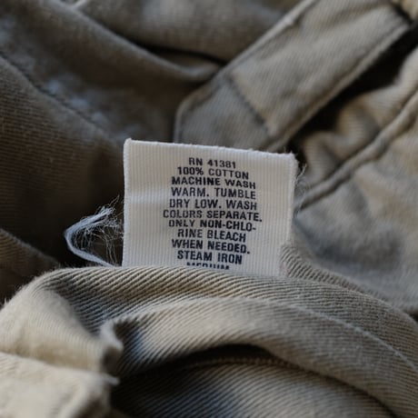 [W36 L30] VINTAGE POLO Gurkha Pants_Military Color_no.10
