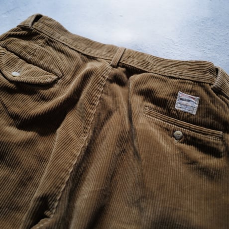 [W34 L28] POLO COUNTRY 2tuck CORDUROY PANTS_80-90s vintage
