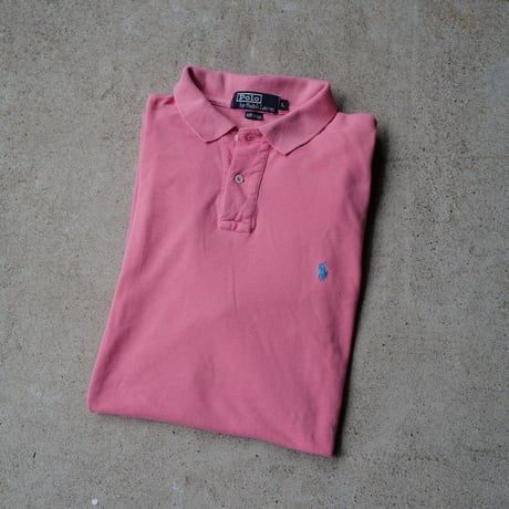［L］POLO SHIRT_MADE IN USA_80-90s vintage_no.9